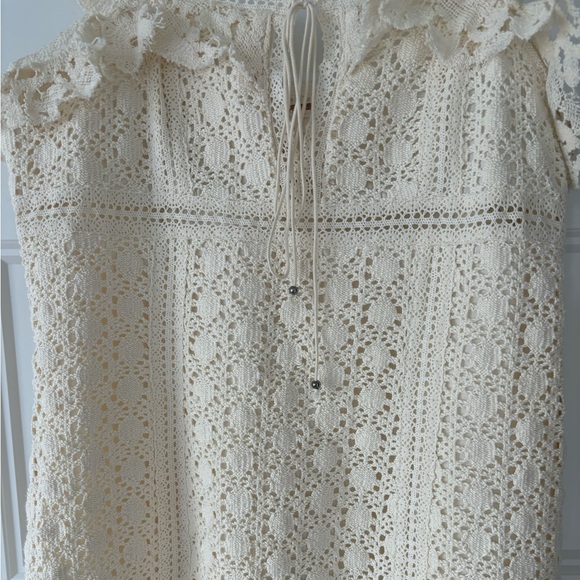 Free People Lace/Crochet Dress - Picture 3 of 7
